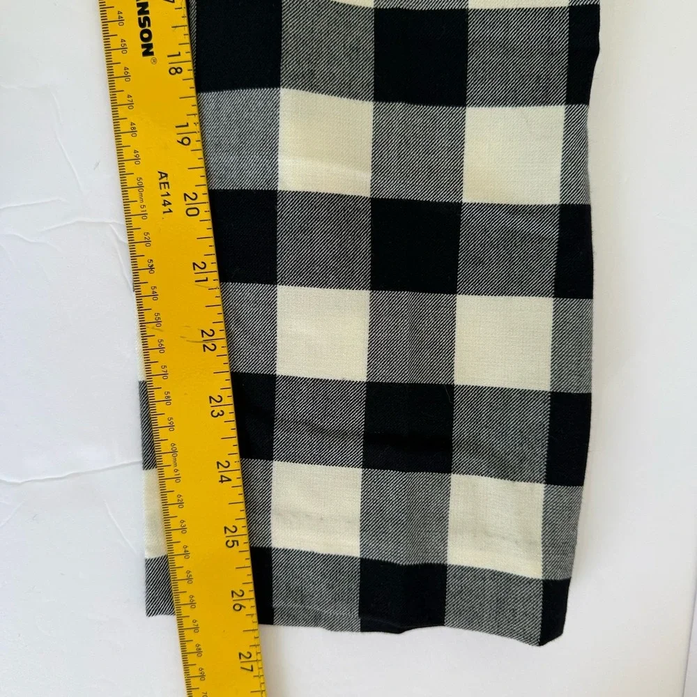 NWT‎ Talbots High Waist Hampshire Ankle Check Pants Sz 10 Petite Petites Wool
